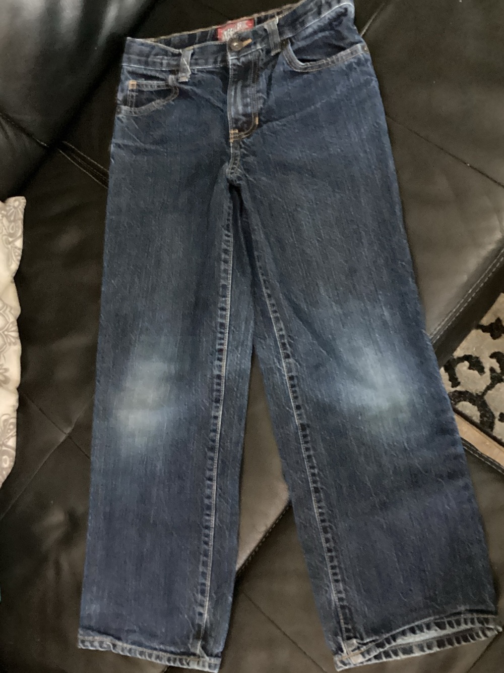 Old Navy Blue Kids Classic Straight-Leg Jeans Size 10 Regular